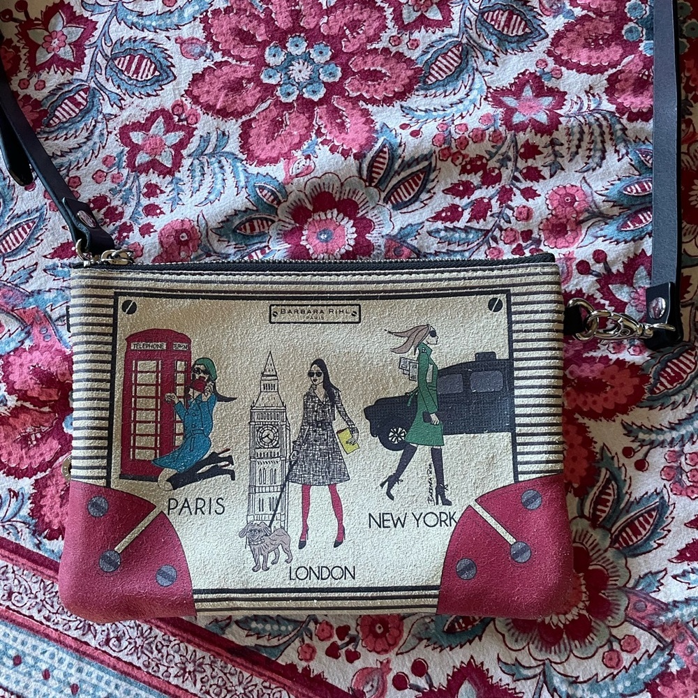 Barbara Rihl Paris Crossbody VGUC - Picture 7 of 12